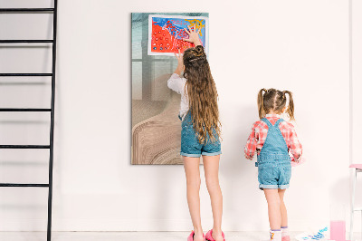 Tableau magnétique décoratif Mélanger les couleurs