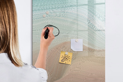 Tableau magnétique décoratif Mélanger les couleurs