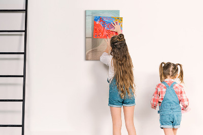 Tableau magnétique décoratif Mélanger les couleurs