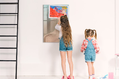 Tableau magnétique décoratif Mélanger les couleurs