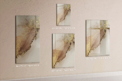 Tableau magnétique effaçable Marbre pailleté