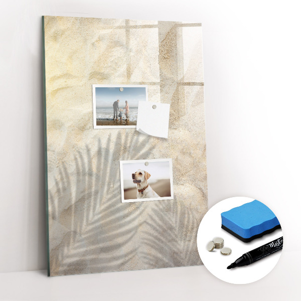 Tableau aimanté mural Sable d'été sur la plage
