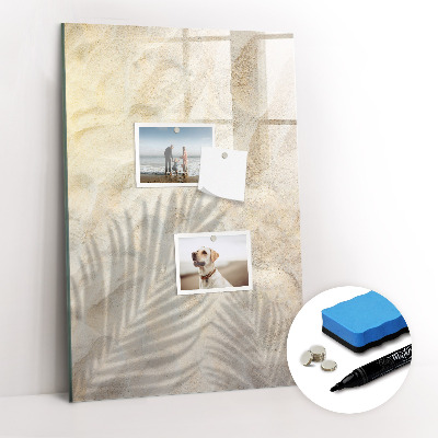 Tableau aimanté mural Sable d'été sur la plage