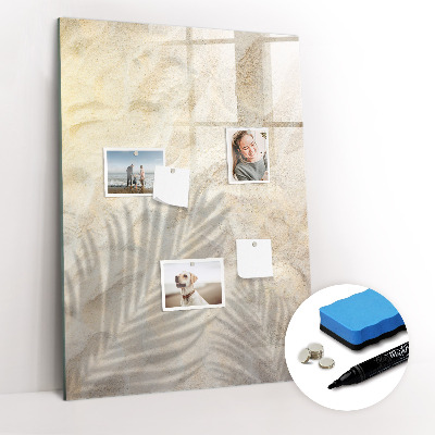 Tableau aimanté mural Sable d'été sur la plage