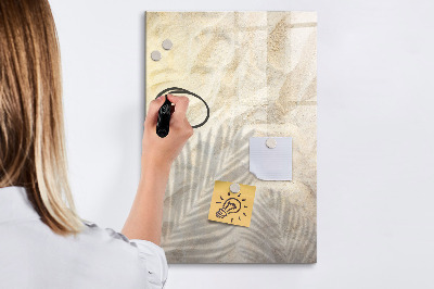 Tableau aimanté mural Sable d'été sur la plage