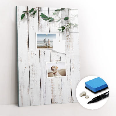 Tableau magnétique décoratif Panneaux en bois