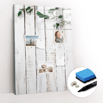 Tableau magnétique décoratif Panneaux en bois