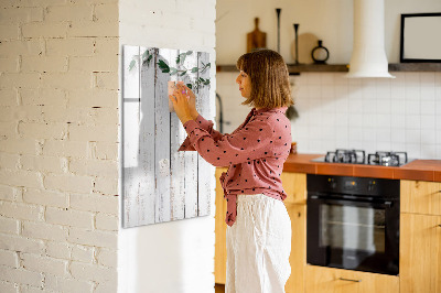Tableau magnétique décoratif Panneaux en bois