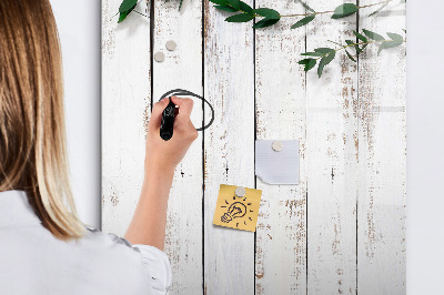 Tableau magnétique décoratif Panneaux en bois