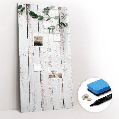 Tableau magnétique décoratif Panneaux en bois