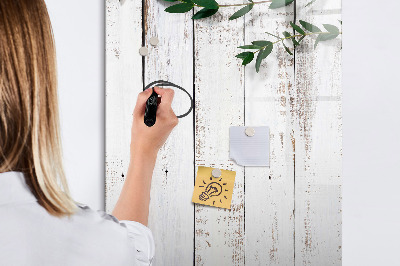 Tableau magnétique décoratif Panneaux en bois