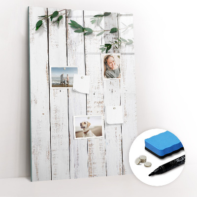 Tableau magnétique décoratif Panneaux en bois