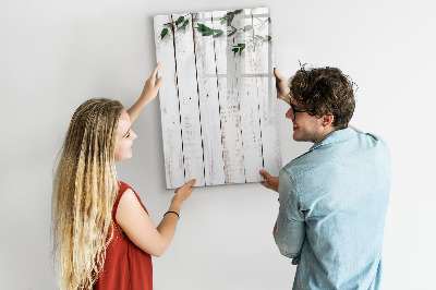 Tableau magnétique décoratif Panneaux en bois