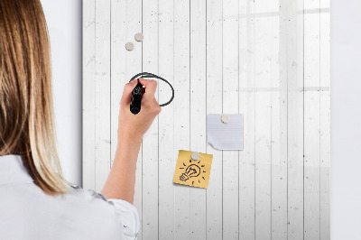 Tableau magnétique décoratif Bois naturel