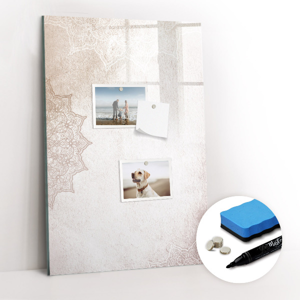 Tableau magnétique effaçable Mandalas