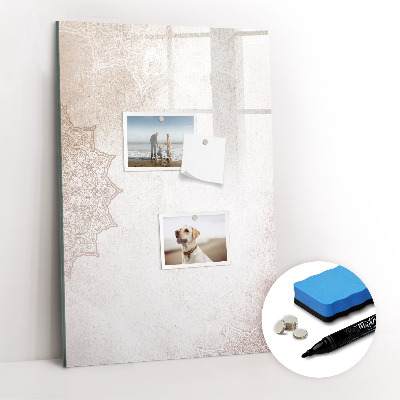 Tableau magnétique effaçable Mandalas