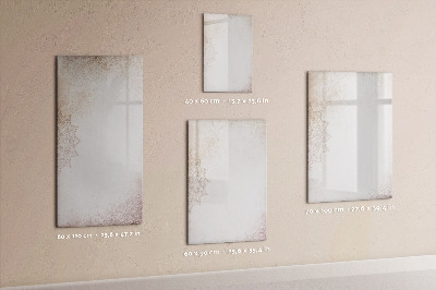 Tableau magnétique effaçable Mandalas