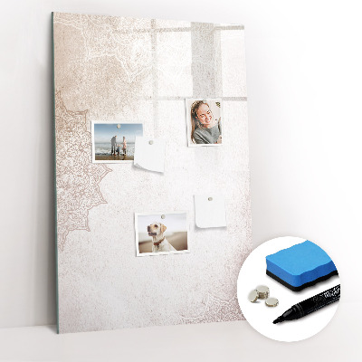 Tableau magnétique effaçable Mandalas