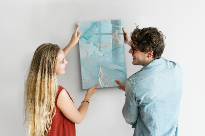 Tableau magnétique effaçable Marbre décoratif