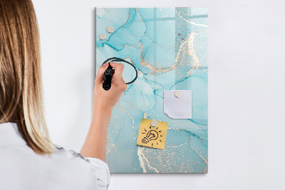 Tableau magnétique effaçable Marbre décoratif