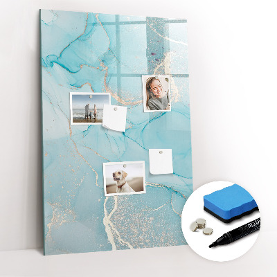 Tableau magnétique effaçable Marbre décoratif