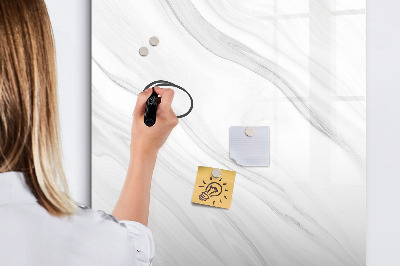 Tableau aimanté mural Vagues de marbre
