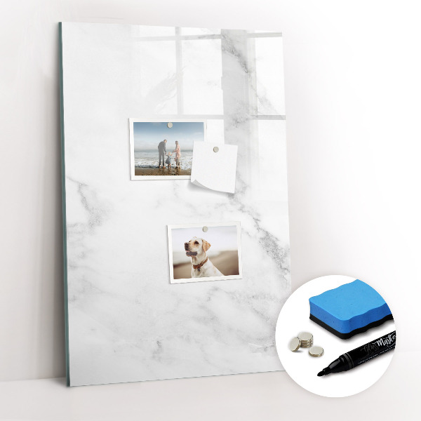 Tableau magnétique décoratif Marbre