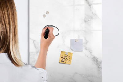 Tableau magnétique décoratif Marbre