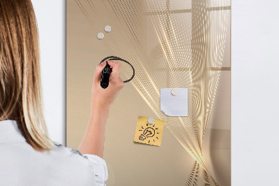 Tableau magnétique effaçable Lumière abstraite