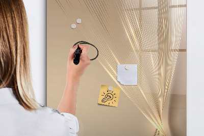 Tableau magnétique effaçable Lumière abstraite