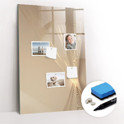 Tableau magnétique effaçable Lumière abstraite