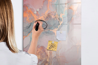 Tableau magnétique effaçable Marbre