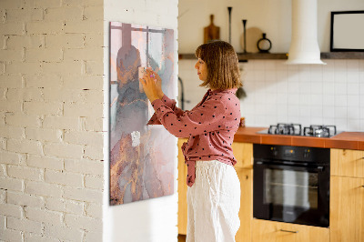 Tableau magnétique effaçable Marbre