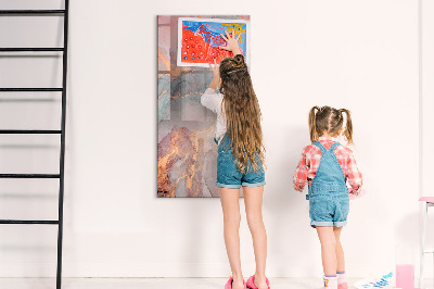Tableau magnétique effaçable Marbre
