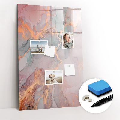 Tableau magnétique effaçable Marbre