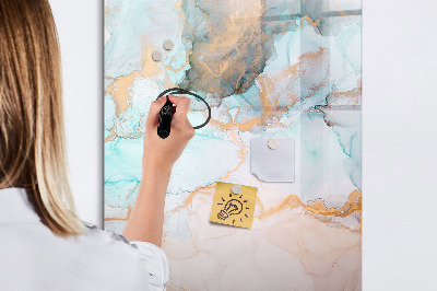 Tableau aimanté mural Encre abstraite