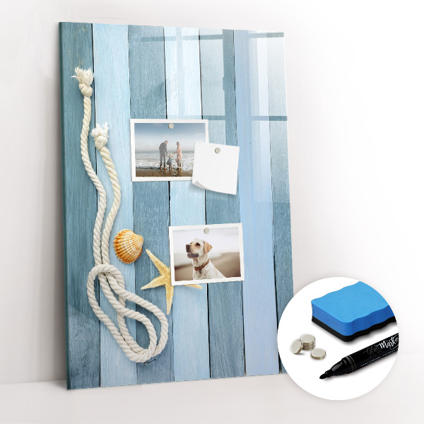 Tableau magnétique décoratif Les choses de la mer