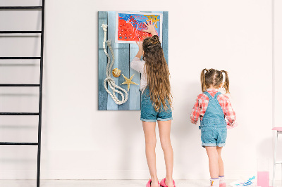 Tableau magnétique décoratif Les choses de la mer