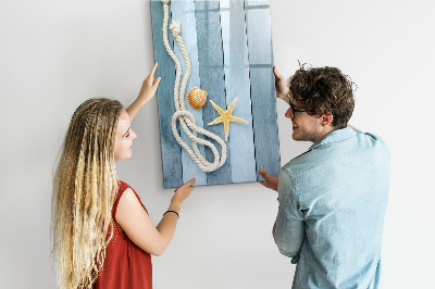 Tableau magnétique décoratif Les choses de la mer