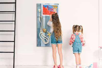 Tableau magnétique décoratif Les choses de la mer