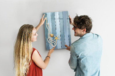 Tableau magnétique décoratif Les choses de la mer