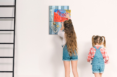 Tableau magnétique décoratif Les choses de la mer