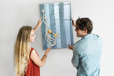 Tableau magnétique décoratif Les choses de la mer