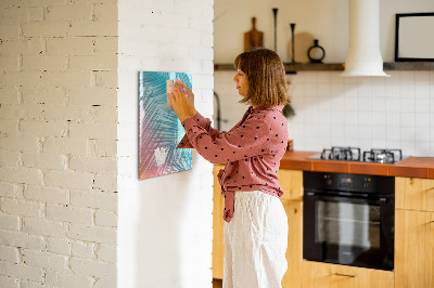Tableau magnétique décoratif Feuilles de palmier