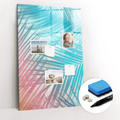 Tableau magnétique décoratif Feuilles de palmier