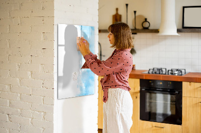 Tableau magnétique effaçable Taches d'aquarelle