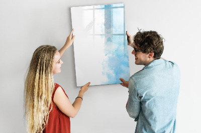 Tableau magnétique effaçable Taches d'aquarelle