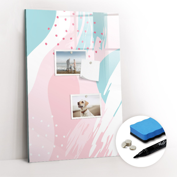 Tableau aimanté mural Abstraction du motif