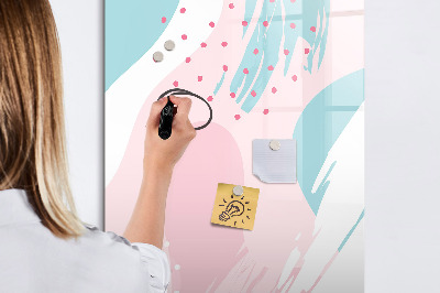 Tableau aimanté mural Abstraction du motif