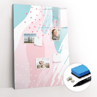 Tableau aimanté mural Abstraction du motif